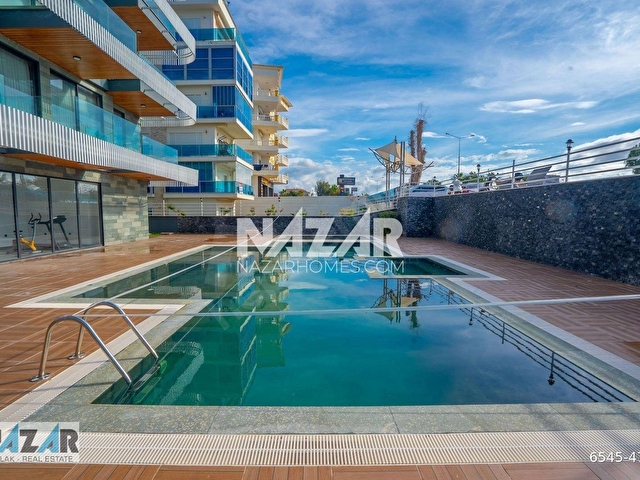 Alanya Kestel’de Denize Sıfır Satılık 2+1 Eşyalı Daire - Görsel 9