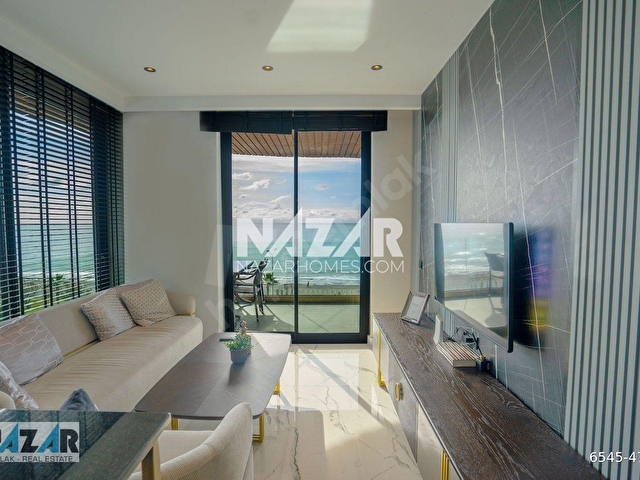 Alanya Kestel’de Denize Sıfır Satılık 2+1 Eşyalı Daire - Görsel 18