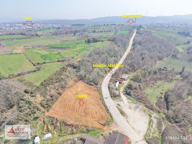 BAĞIRGANLI LİMAN GİRİŞİNDE ANA YOL CEPHE EMSALSİZ KONUMDA ARAZİ - Görsel 5