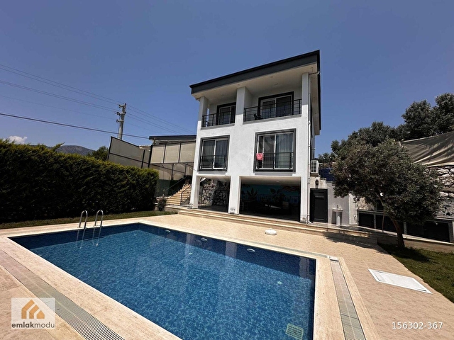KARAÇULHA AYLIK ÖDEMELİ DENİZ MANZARALI KİRALIK SÜPERLÜX VİLLA - Görsel 18
