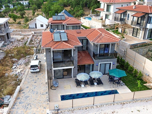 Günlük Kiralık 2 Odalı Villa - Antalya Kaş Çukurbağ Mahallesi - 4 Kişi Kapasiteli - Görsel 5