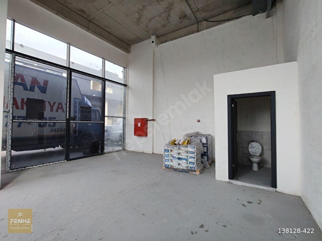 SİNCAN SANAYİ,SEHAŞ,50M2 KÖŞE DÜKKAN,İSKANLI,WC,150M2 ÖN ALAN - Görsel 8