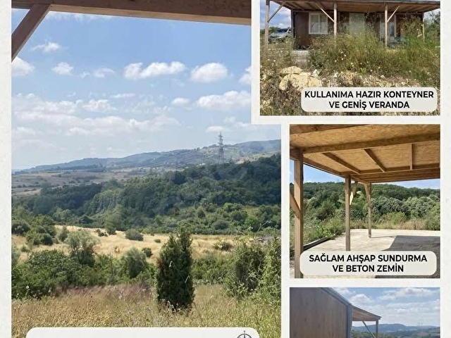 Ağaçağıl köyün de için de konteyneri hazır yatırımlık arsa