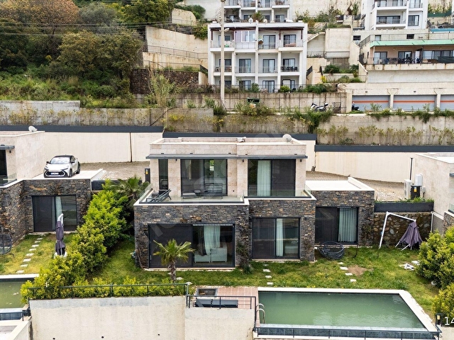 Yalıkavak Geriş Projeden Kat Mülkiyetli Denize Hakim 4+1 Villa - Görsel 9