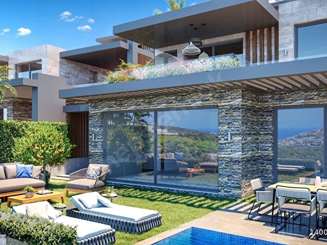 Yalıkavak Geriş Projeden Kat Mülkiyetli Denize Hakim 4+1 Villa - Görsel 15