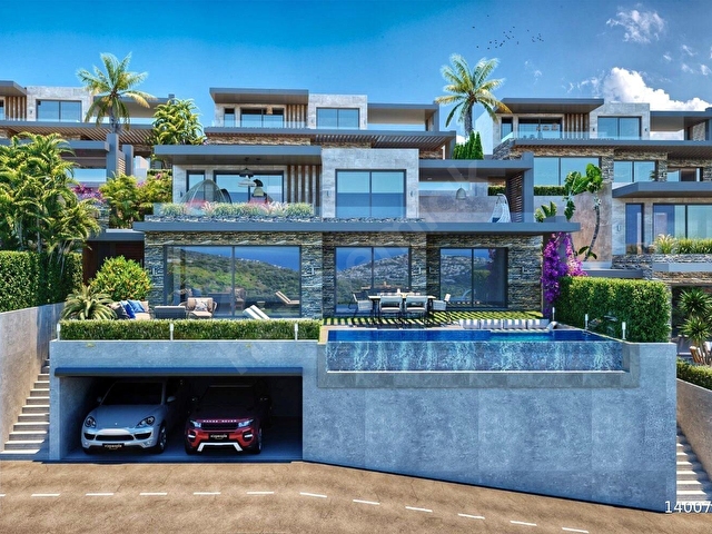 Yalıkavak Geriş Projeden Kat Mülkiyetli Denize Hakim 4+1 Villa - Görsel 14