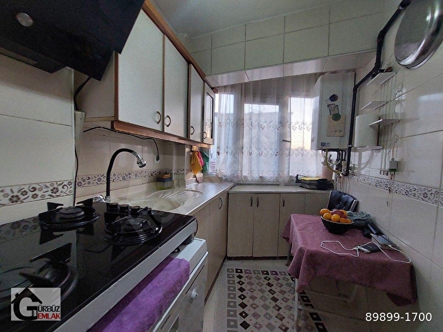 GÜRBÜZ EMLAKTAN TÜRKÖZÜ MAHALLESİ MERKEZDE CADDE ÜZERİ SATILIK 2+1 KOMBİLİ YAPILI GÜNEY CEPHE DAİRE - Görsel 9