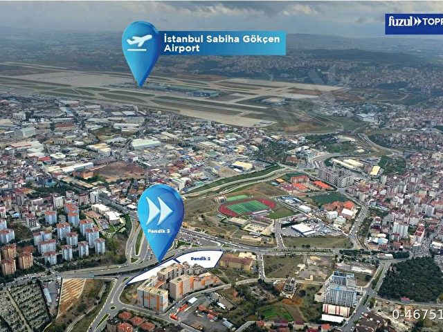 Fuzul Topraktan Pendik 3 Projesi 2 + 1 (93m2) Daire Payı - Görsel 4