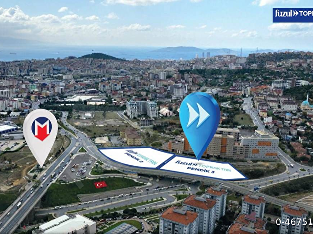 Fuzul Topraktan Pendik 3 Projesi 2 + 1 (93m2) Daire Payı - Görsel 5