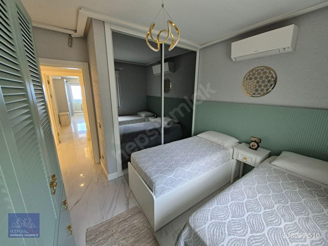 Bodrum Yalıkavak Deniz Manzara Özel Plaj Modern Satılık Daire - Görsel 19