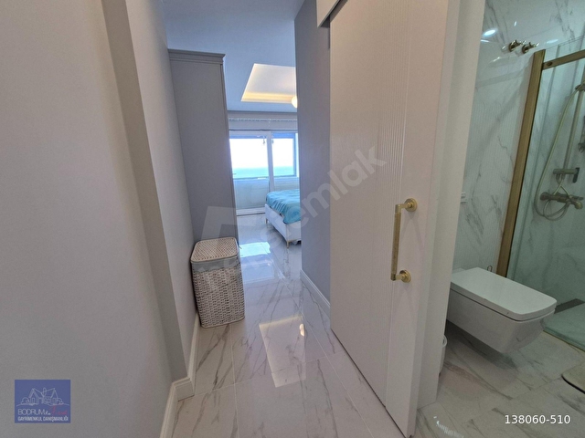Bodrum Yalıkavak Deniz Manzara Özel Plaj Modern Satılık Daire - Görsel 15