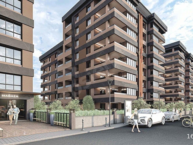 AKKENTTE PROTOKOL YOLU ÜZERİNDE EŞSİZ CEPHELİ 3,5+1 SIFIR DAİRE - Görsel 5