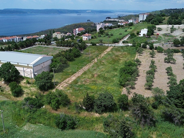 Çanakkale İntepe(Erenköy) 626 m2 Boğaz Manzaralı İmarlı Arsa - Görsel 26