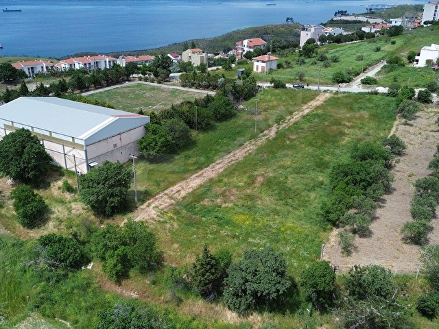 Çanakkale İntepe(Erenköy) 626 m2 Boğaz Manzaralı İmarlı Arsa - Görsel 20