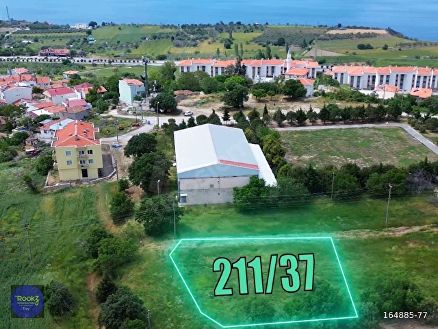 Çanakkale İntepe(Erenköy) 626 m2 Boğaz Manzaralı İmarlı Arsa - Görsel 12