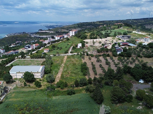 Çanakkale İntepe(Erenköy) 626 m2 Boğaz Manzaralı İmarlı Arsa - Görsel 30