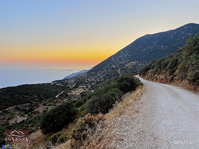 KAŞ GÖKÇEÖRENDE EŞSİZ DENİZ MANZARALI TEK TAPU SATILIK TARLA - Görsel 5