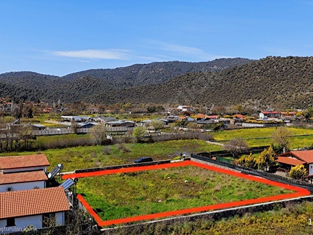 Fethiye Kayaköyde 1.439m2 Muhteşem Villa Arazisi - Görsel 7