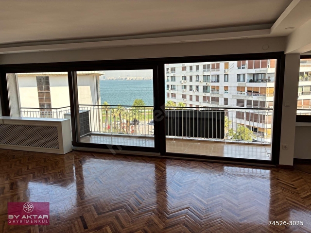 CUMHRİYET BULVARINDA TADİLATLI FULL DENİZ MANZARALI DAİRE - Görsel 2