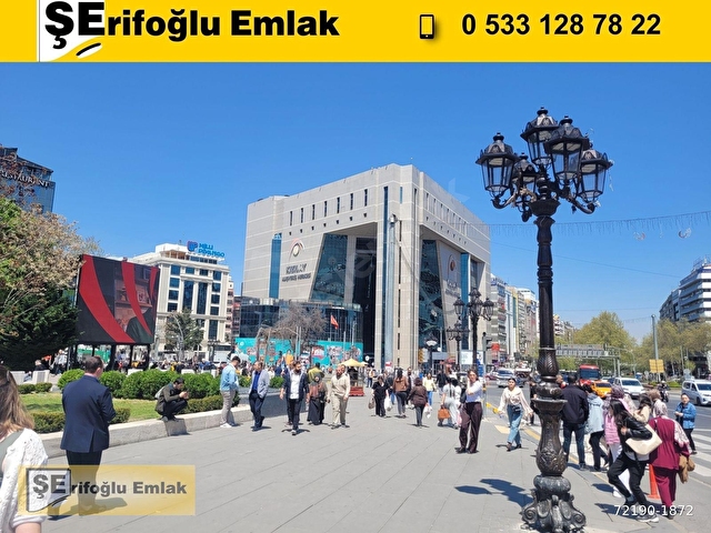 KIZILAY MERKEZDE ATATÜRK BULVARI ÜZERİNDE ÖN CEPHE OFİS - Görsel 2