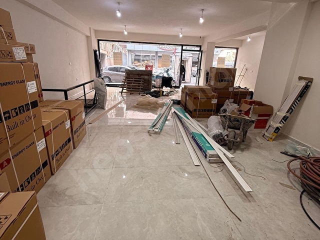 Cennet Mahallesinde Satılık Sıfır 77 m2 giriş 15 m2 Bodrum ve Wcli Dükkan - Görsel 3