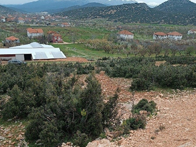 Korkuteli Tatköyde Yatırımlık & Keyiflik 450 m² Arsa - Görsel 10