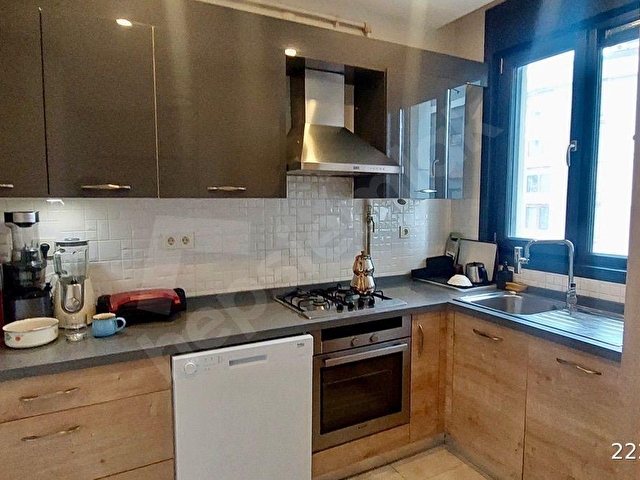 Feneryolunda Otoparklı Binada, Ankastre Beyaz Eşyalı, Modern 2+1 - Görsel 7