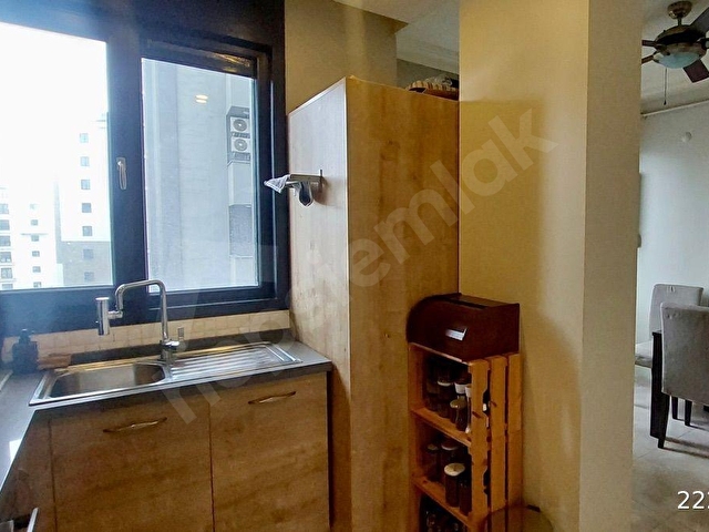 Feneryolunda Otoparklı Binada, Ankastre Beyaz Eşyalı, Modern 2+1 - Görsel 8