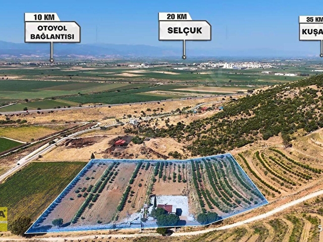 İzmir Torbalı Ahmetli Mahallesinde Satılık 117 Dönüm Arazi - Görsel 2