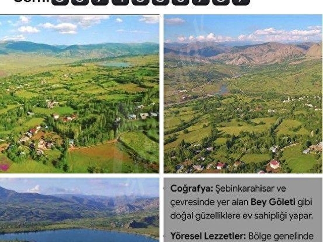 SATILIK 12.932m2 ŞEBİNKARAHİSAR TURPÇU KÖYÜNDE ARSAMIZ 2.600BİN TLYE SATILIKTIR Mülk EMLAK Mustafa - Görsel 13