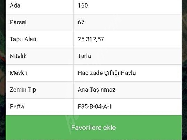 SATILIK TARLA 12. 656 m2 hisse - Görsel 5