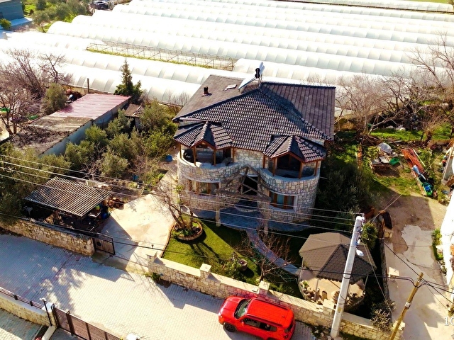 Urla Kuşçularda 513 m² Arsa İçerisinde Müstakil Orijinal Taş Ev - Görsel 5
