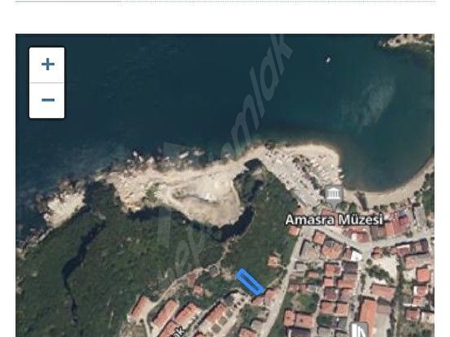 AMASRADA SATILIK İMARLI DENIZ MANZARALI ARSA
