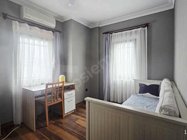 Konacıkta Eşyalı Kiralık 3+1 Havuzlu İkiz Villa - Görsel 15