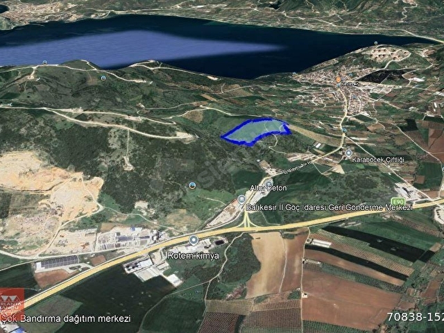 Bandırma Edincik’te RES Bölgesinde 3.779 m2 Hisse – Uygun Fiyatlı Yatırım Fırsatı - Görsel 3