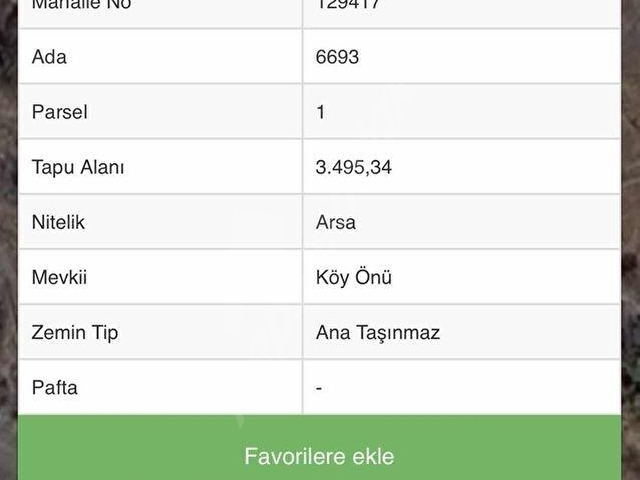 Zafran Mahallesi SATILIK ARSA FIRSATI!