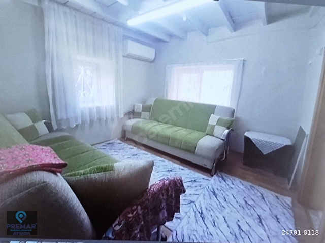 AYVALIK MERKEZDE KÖŞE KONUMLU AVLULU 2 KATLI 2+1 TAŞ RUM EVİ - Görsel 8