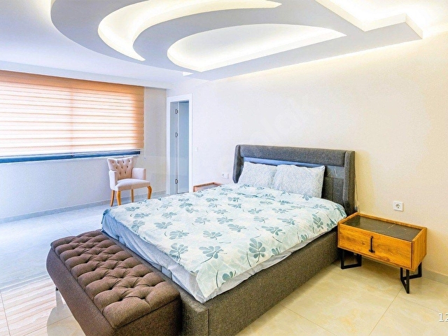 ALANYA KESTEL DENİZE 100M DENİZ MANZARALI 3+1 DUBLEKS SATILIK DAİRE - Görsel 10