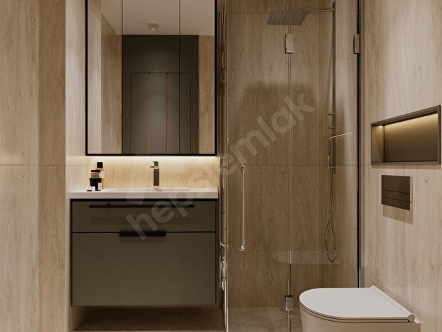 Beşevlerde SİTE İÇİ Kapalı Otoparklı 50.000 TL Kiracılı Hazır Sıfır Daire - Görsel 12