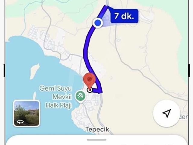 İzmir Seferihisarda Denize yakın Arsa