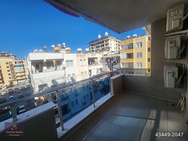 Mahmutlar merkezde satılık eşyalı daire 107.000€