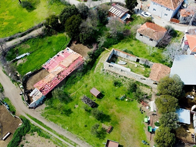ÇANAKKALE CİVLER KÖYÜNDE KAÇIRILMAYACAK FIRSAT 886m2 İMARLI ARSA - Görsel 6