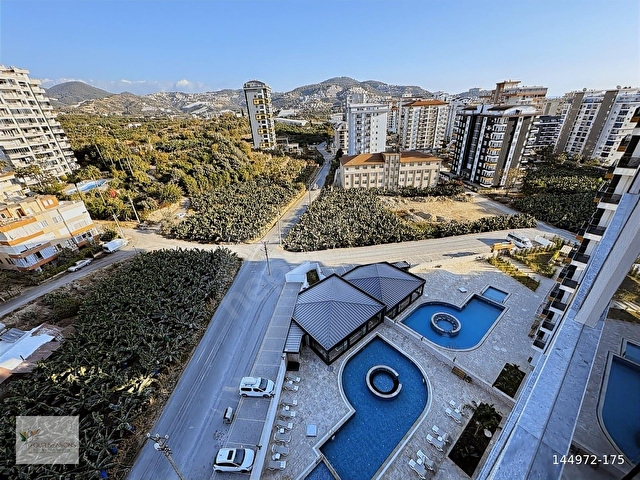 Mahmutlar Yenisey Tower Full aktiviteli Doğa manzaralı geniş 1+1 - Görsel 20