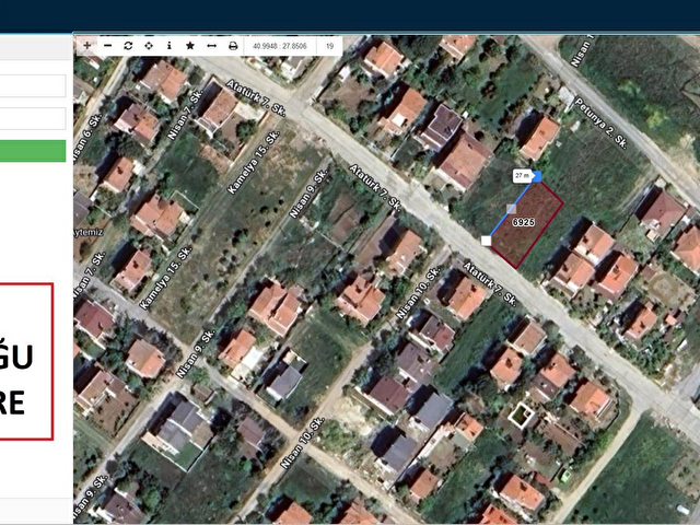 TEKİRDAĞ YENİÇİFTLİKTE DENİZE 650 METRE, İMARLI KUPON ARSA - Görsel 4