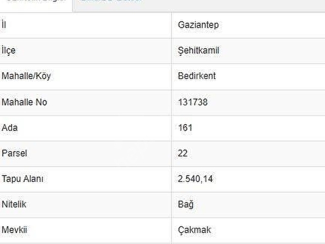 BEDİRKENTTE  İMAR YANI  VERİMLİ FISTIKLIK YENİ OSB YAKINI - Görsel 2
