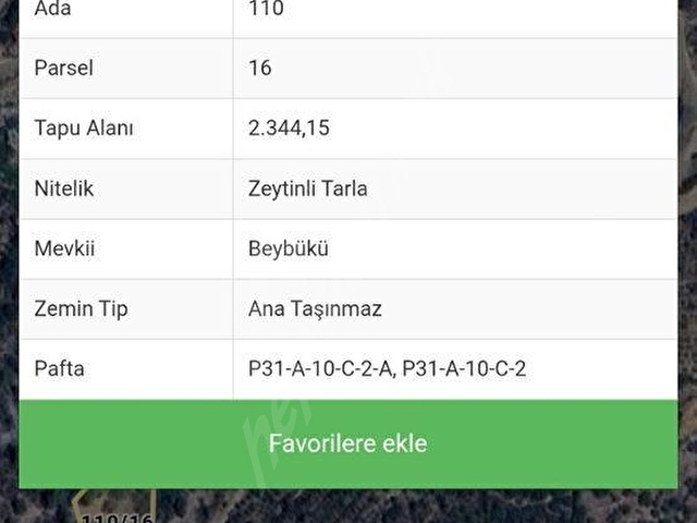 SİLİFKE  KARAKAYA  MAH. NDE SATILIK 2.344 M2 ZEYTİN BAHÇESİ - Görsel 9