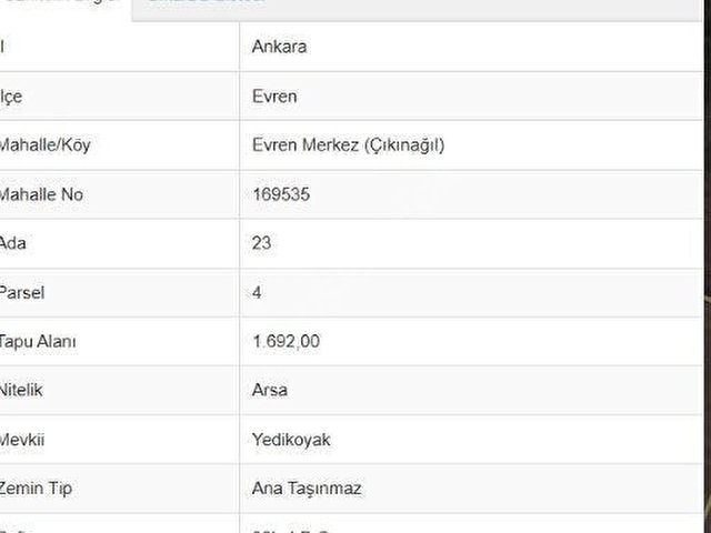ANKARA EVREN İMARLI İNŞAATA HAZIR 1692m2 KÖŞE PARSEL - Görsel 3