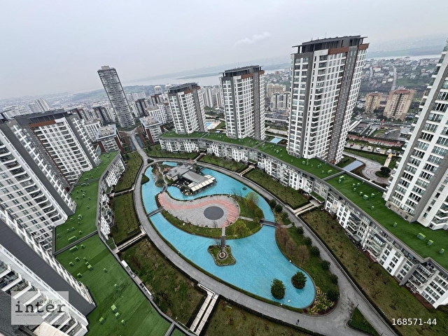 TEMA İSTANBUL 3+1 (147m2) DENİZ VE GÖL MANZARALI SATILIK BOŞ