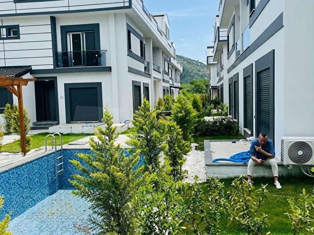Dalaman Karaçalıda Havuzlu Sitede Akıllı Ev Sistemli 3+1 Triplex - Görsel 3