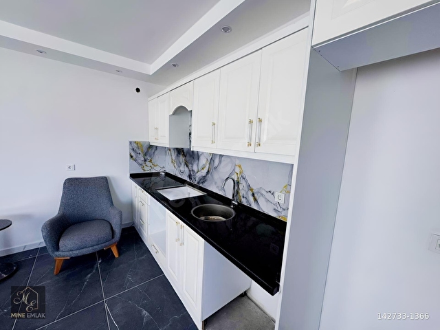 MİNE EMLAKTAN HAVUZLU VE FUL EŞYALI 1+1 SATILIK DAİRE - Görsel 6